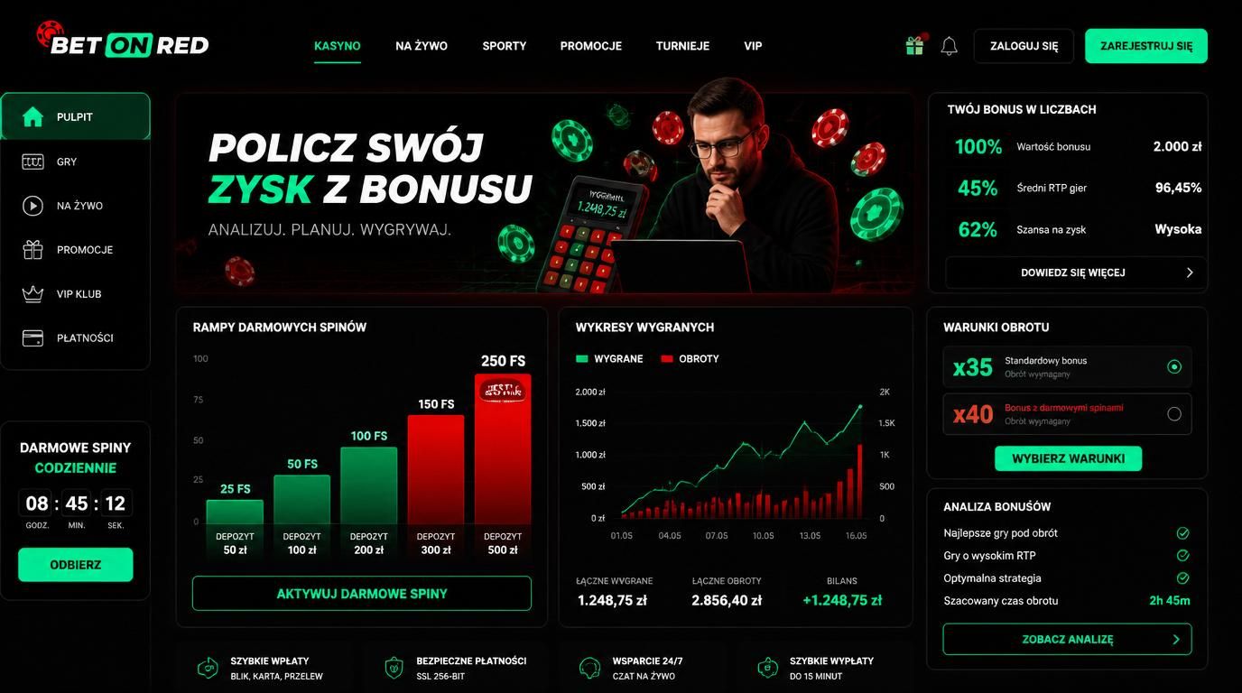 Analiza warunków bonusów i free spinów